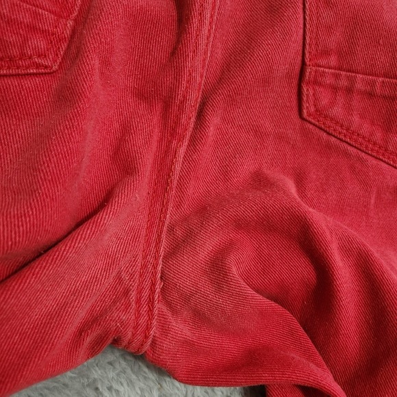 Southpole Jeans Mens 38X30 (Actual 38x28) Red Straight Cotton Y2K Flawed - Picture 11 of 14